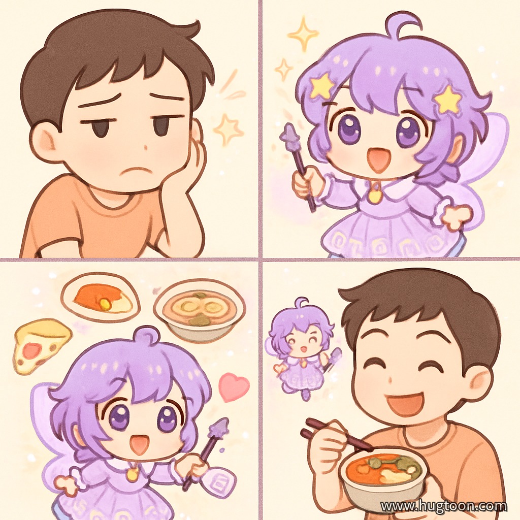 🍱 런치툰: 비빔밥