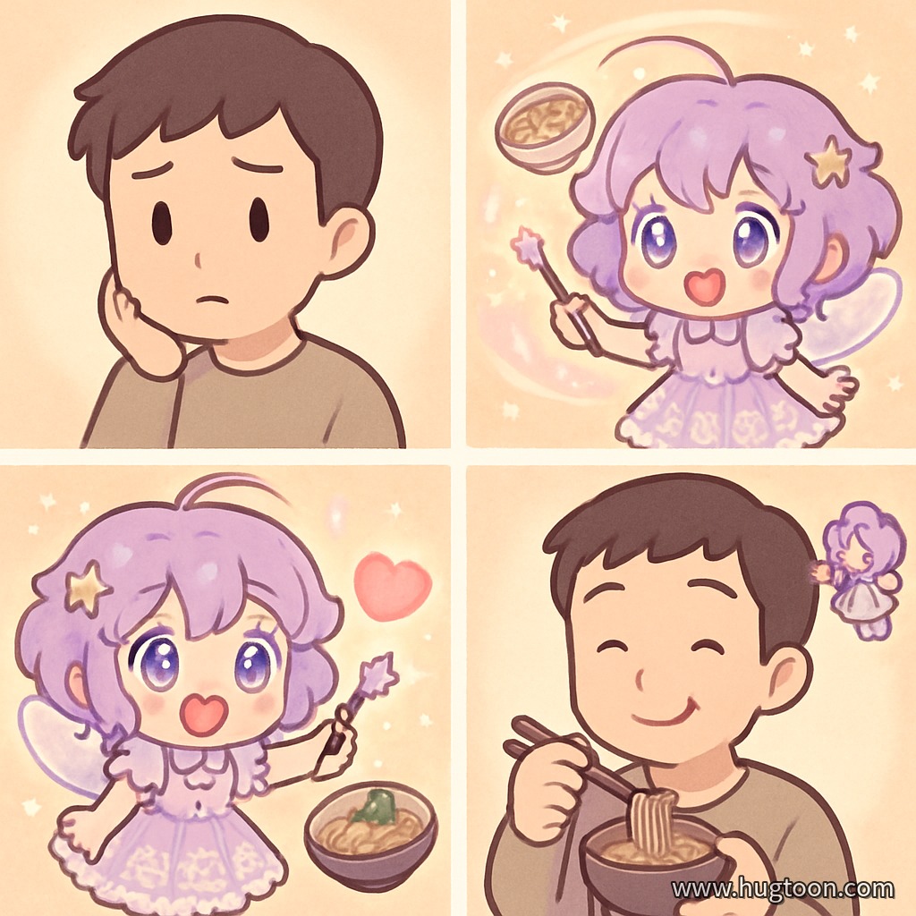 🍱 런치툰: 냉메밀소바