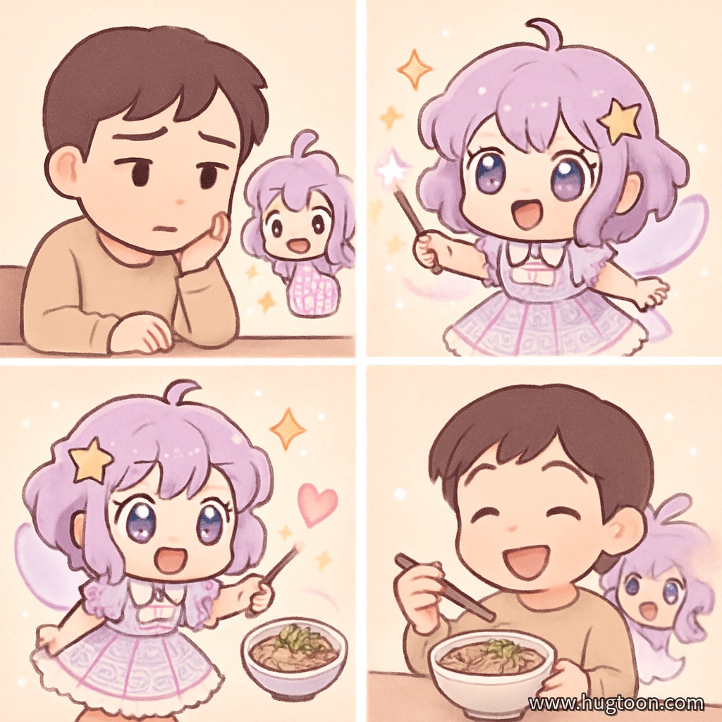 🍱 런치툰: 냉메밀국수